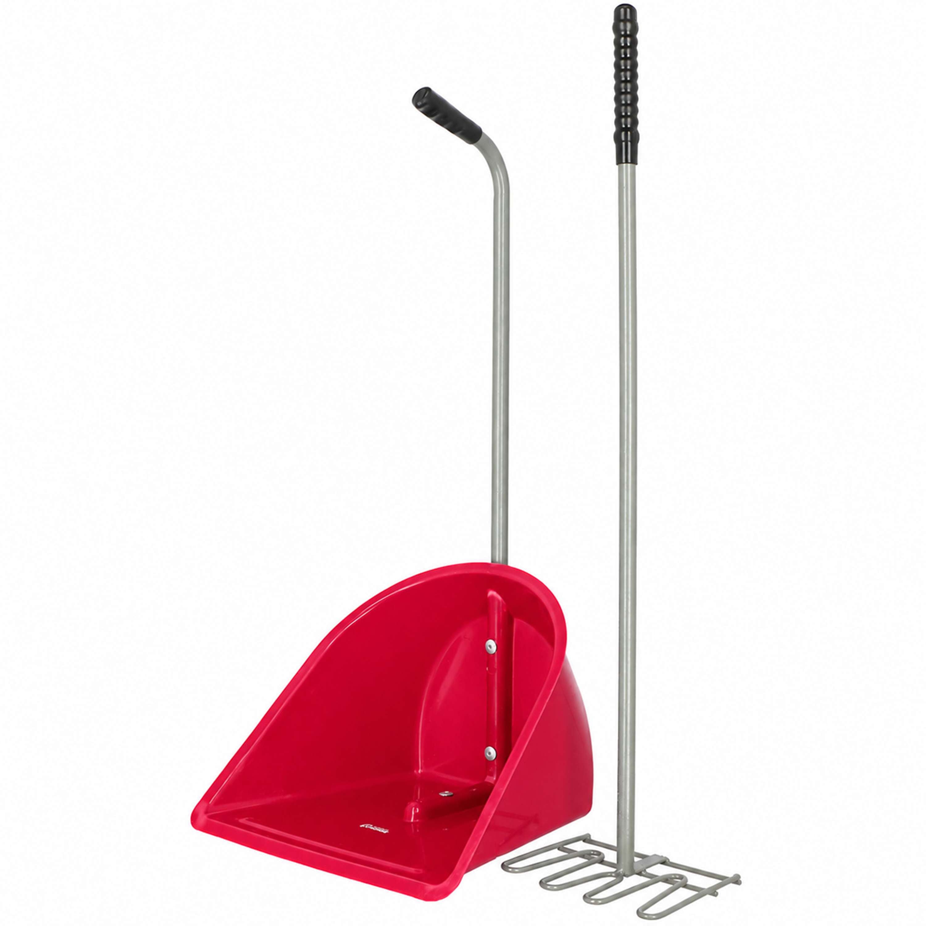 Agradi Horse Paletta per escrementi 70cm Rosso