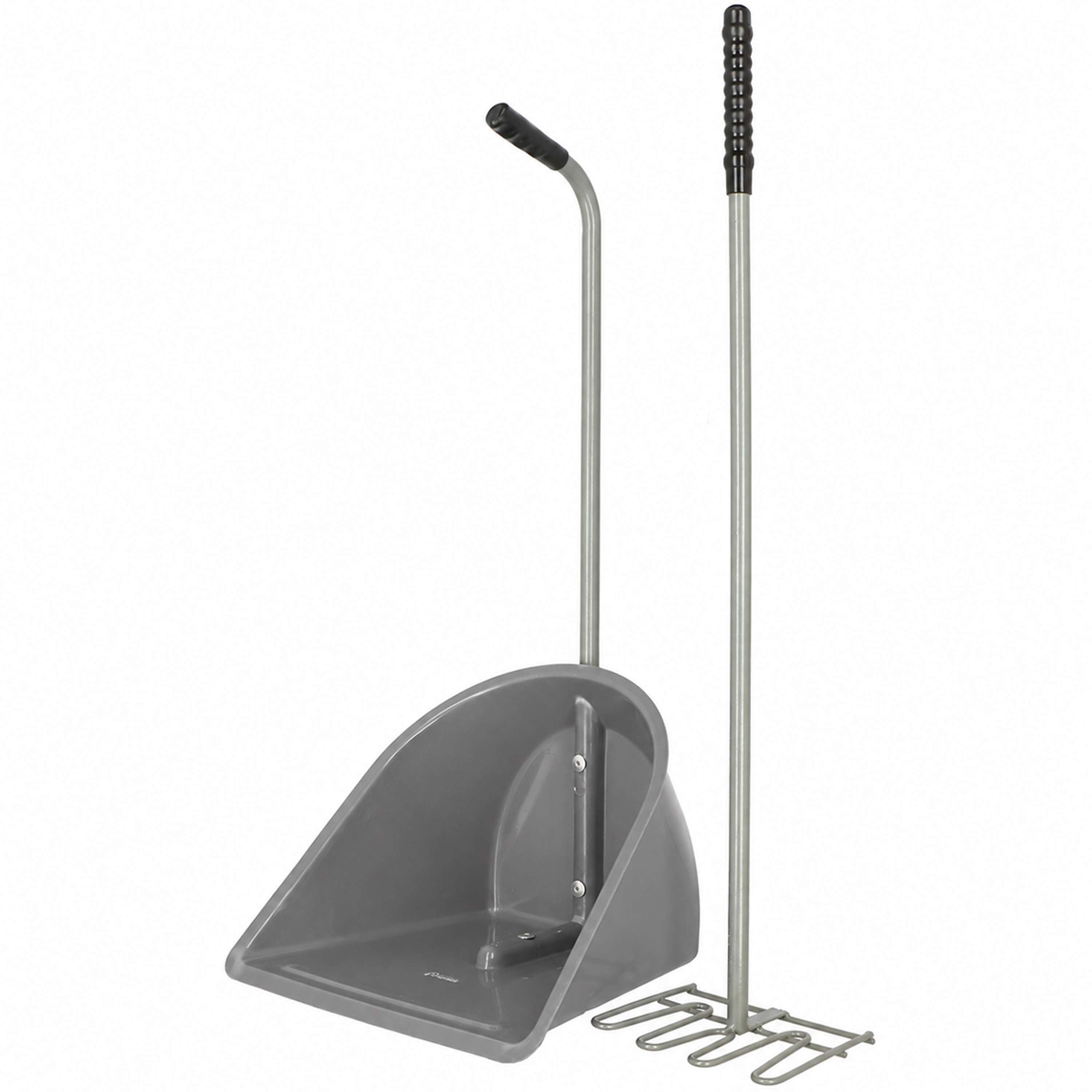 Agradi Horse Paletta per escrementi 70cm Grigio