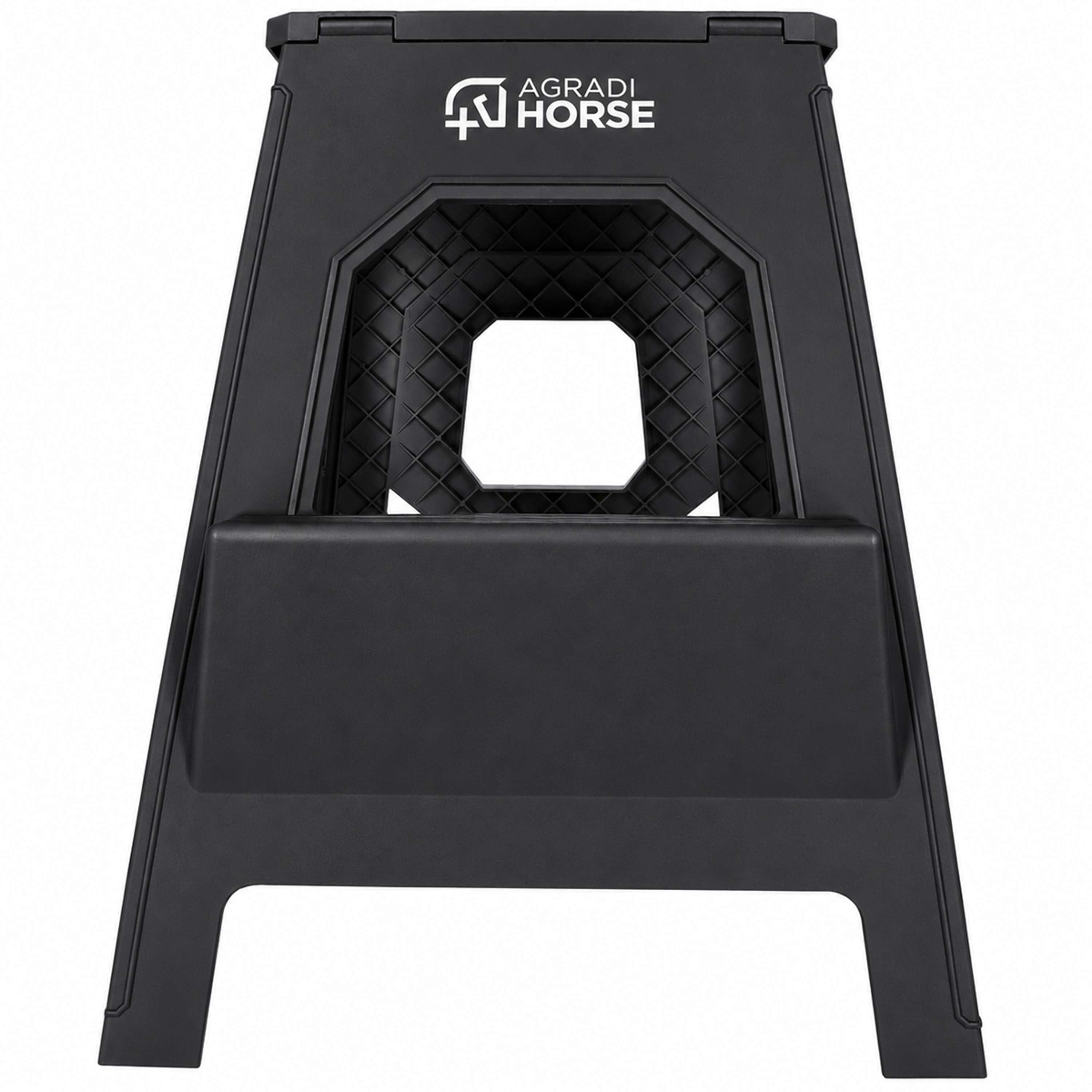 Agradi Horse Sgabello Pieghevole XH 49cm Nero