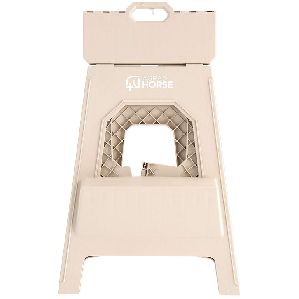Agradi Horse Sgabello Pieghevole Khaki