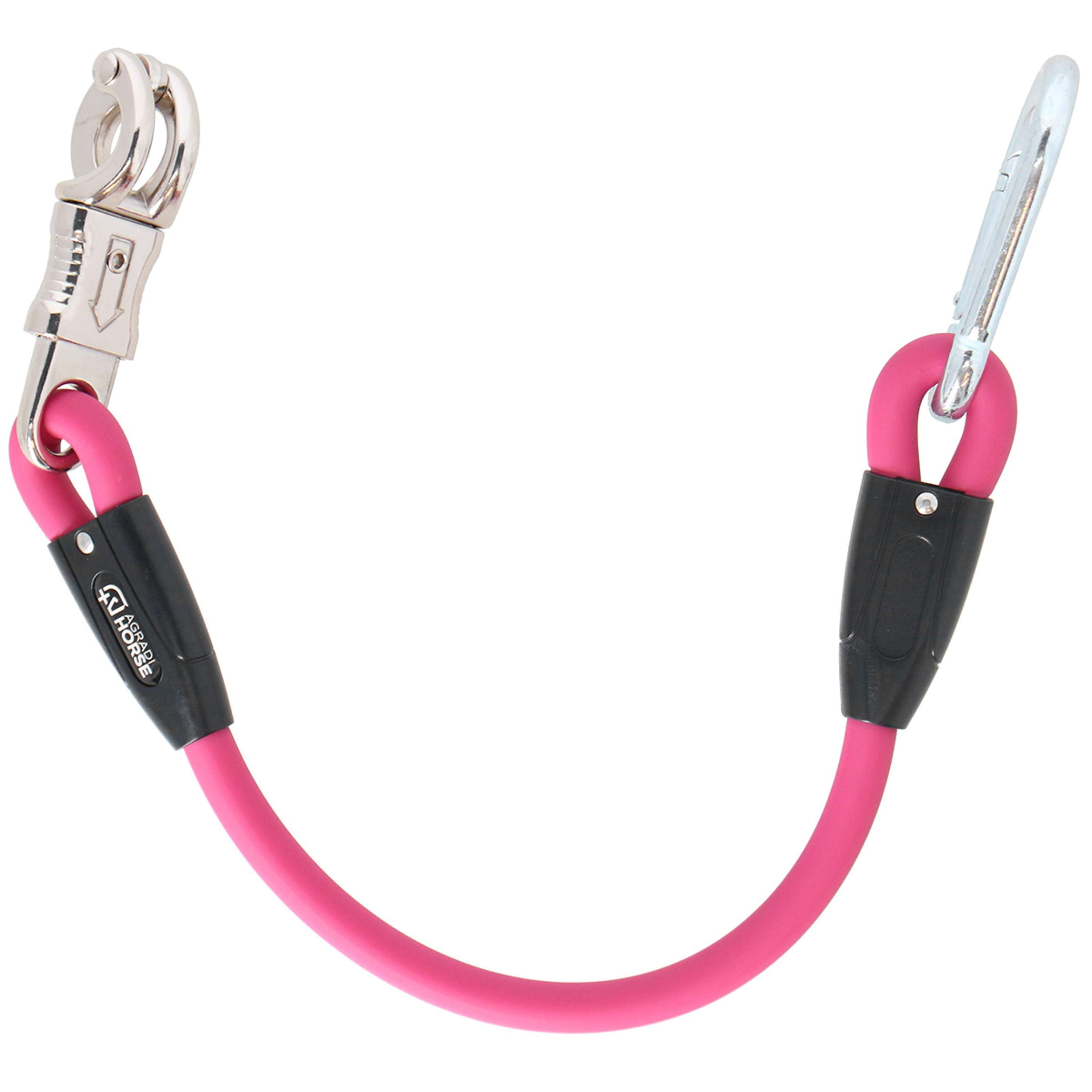 Agradi Horse Corda di fissaggio Silicone Hot Pink