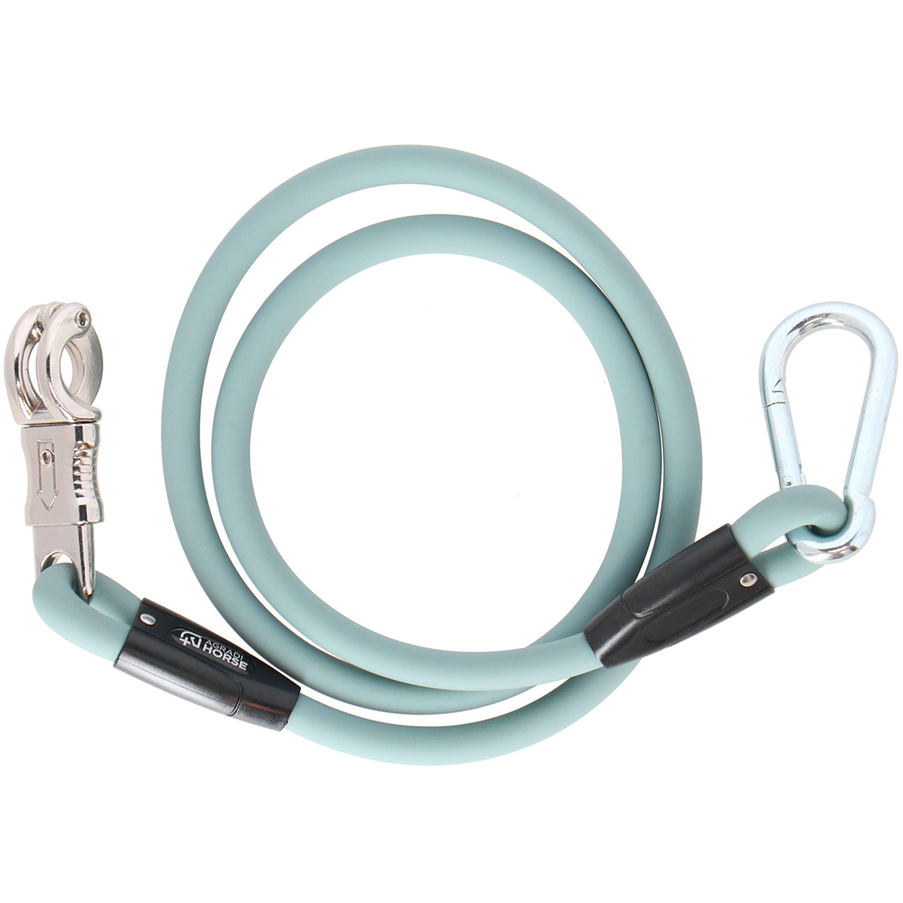 Agradi Horse Corda di fissaggio Silicone Azzurro