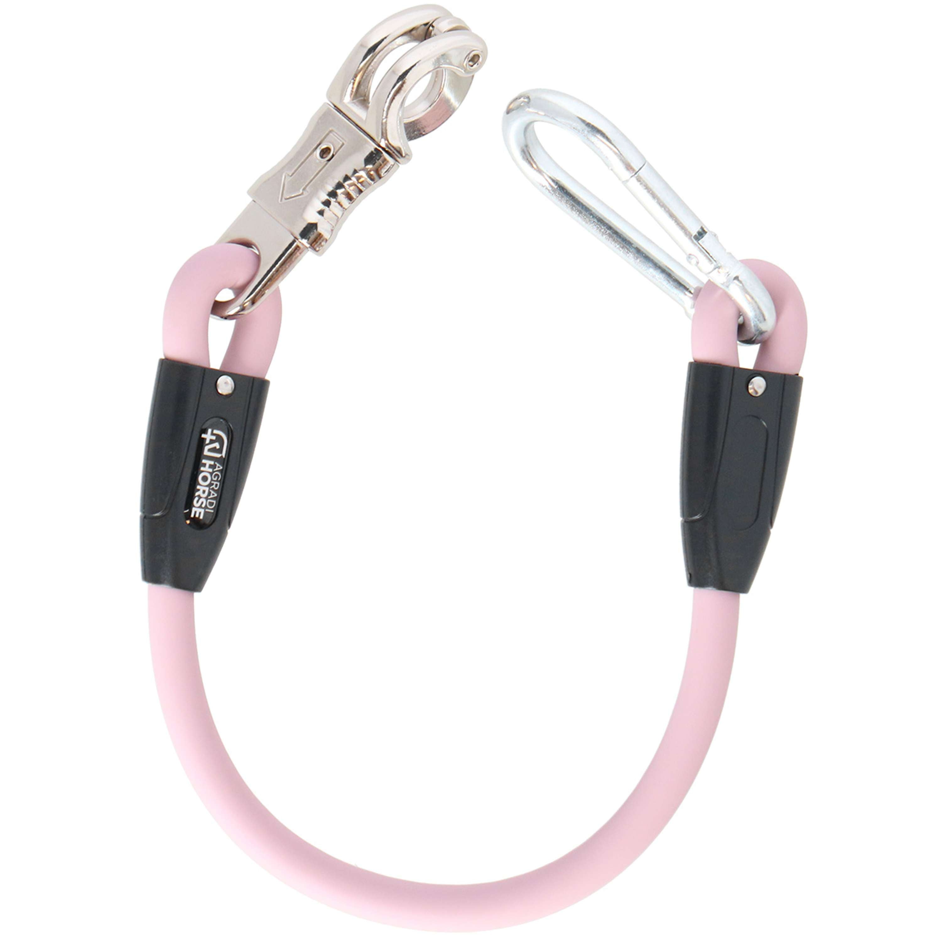 Agradi Horse Corda di fissaggio Silicone Rosa
