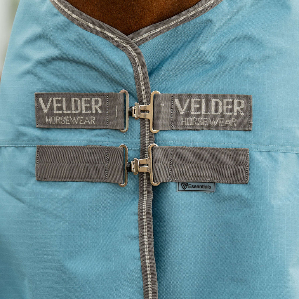 Velder Horsewear Essentials Ripstop Turnout Rug 600D 0g Aqua Blue