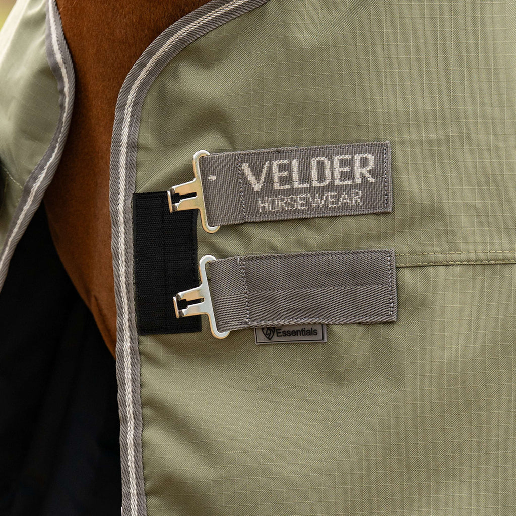 Velder Horsewear Essentials Ripstop Turnout Rug 600D 0g Olive Green