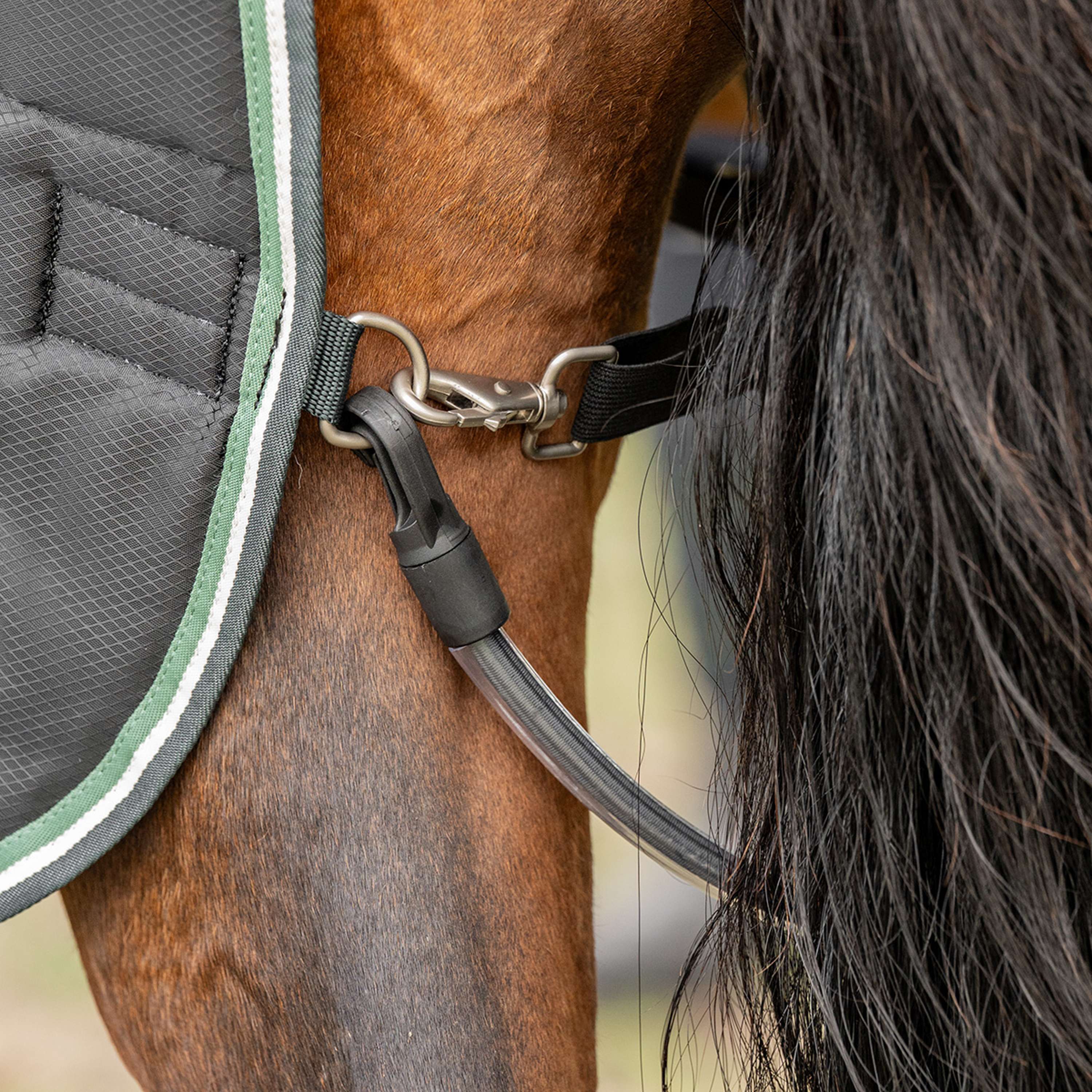 Velder Horsewear Premium Coperta da scuderia 210D Diamond Ripstop 100g Night Forest