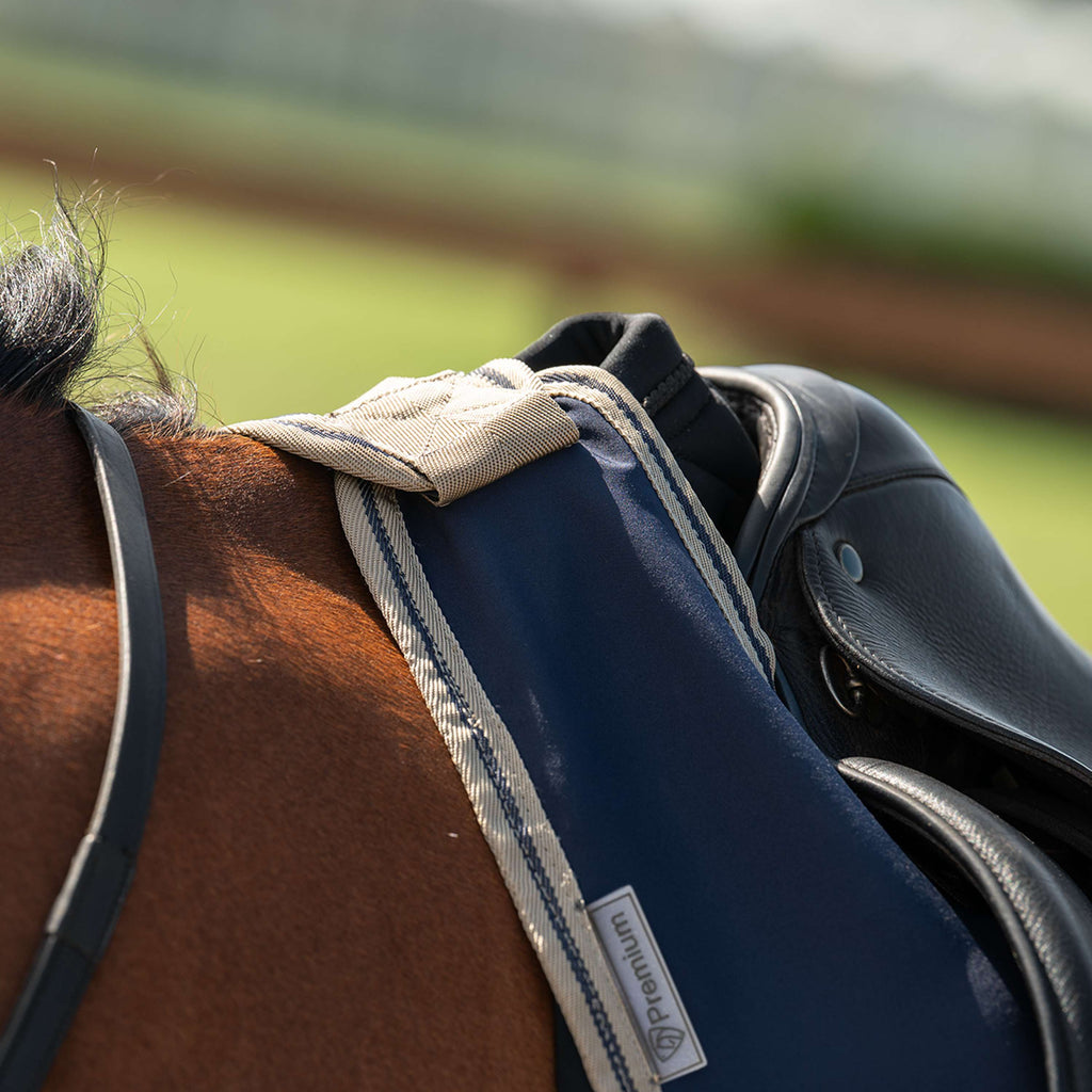 Velder Horsewear Essentials Coperta da esercizio Navy/Dune
