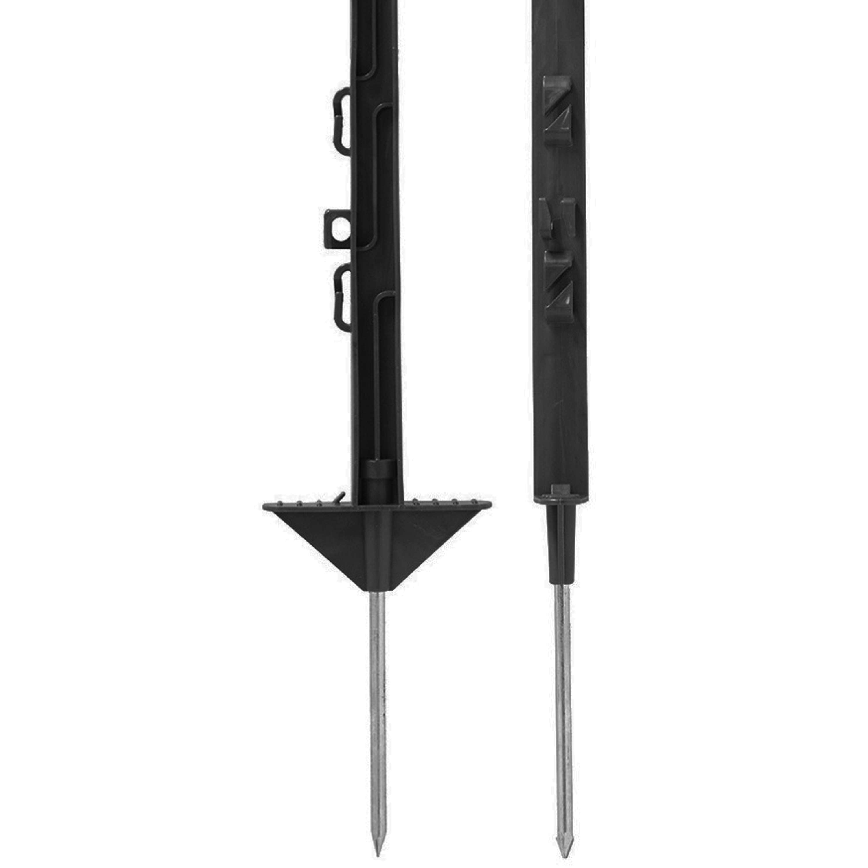 Agradi Power Palo da pascolo Classic 150cm 20 Pezzi Nero