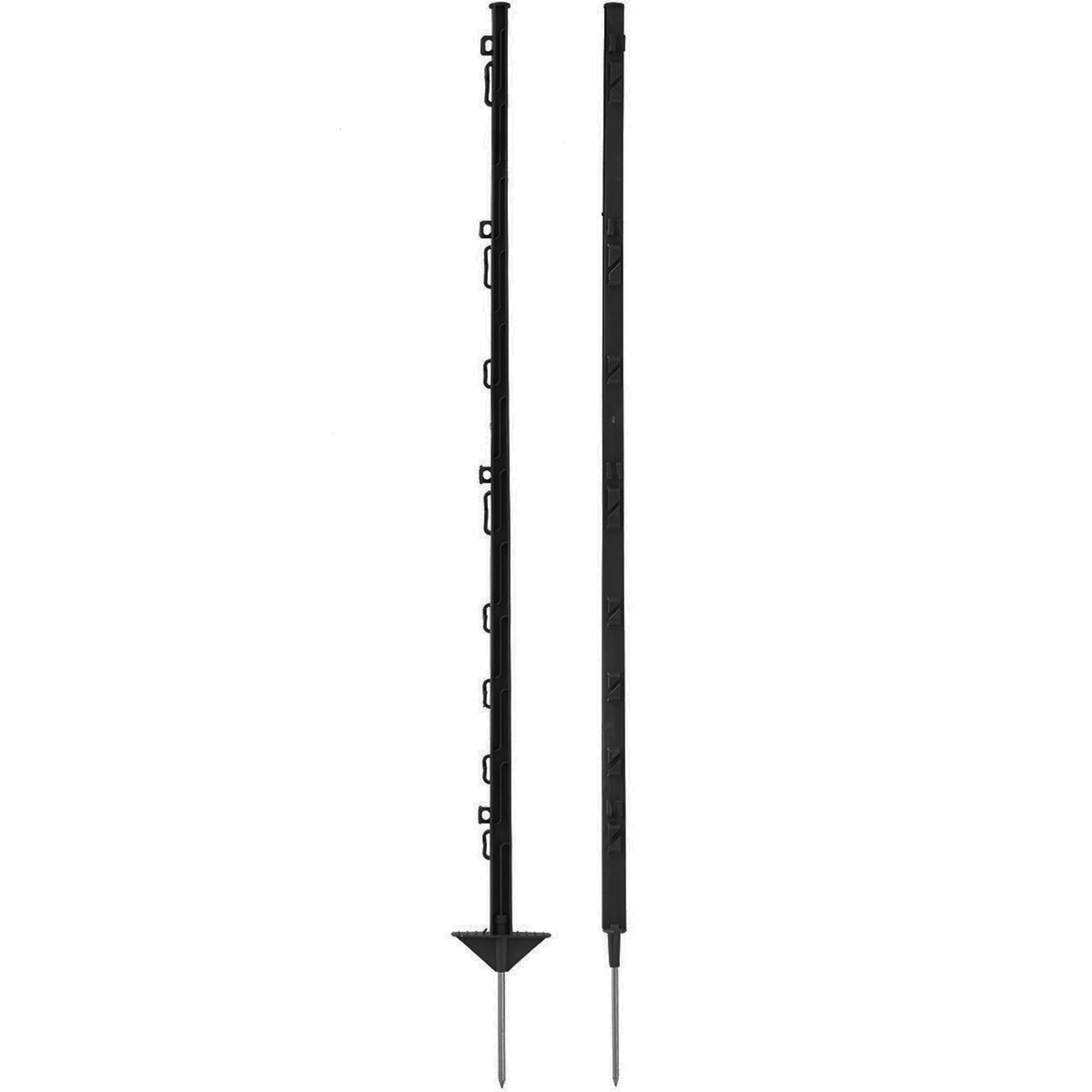 Agradi Power Palo da pascolo Classic 125cm 20 Pezzi Nero