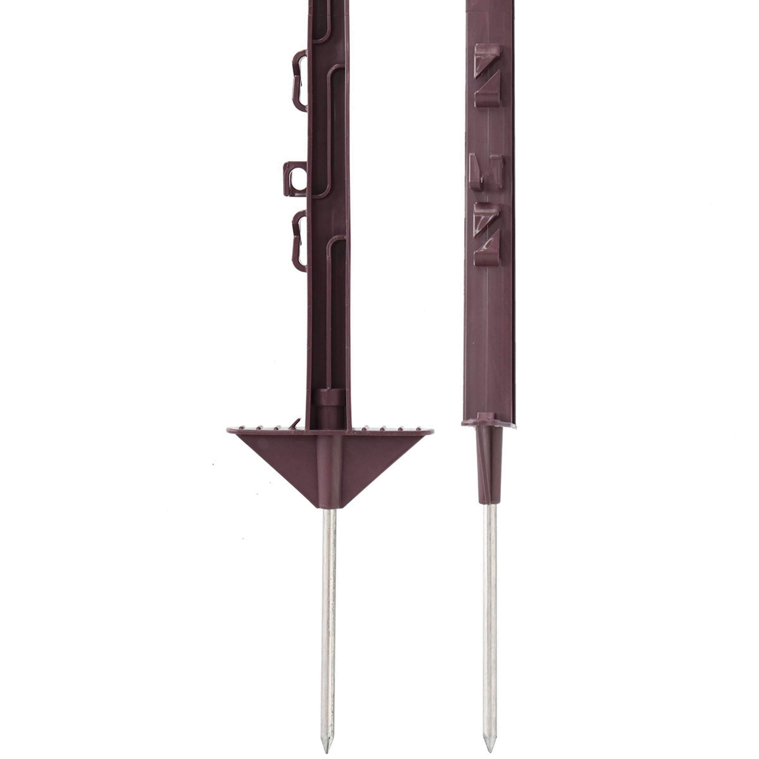 Agradi Power Palo da pascolo Classic 125cm 20 Pezzi Marrone