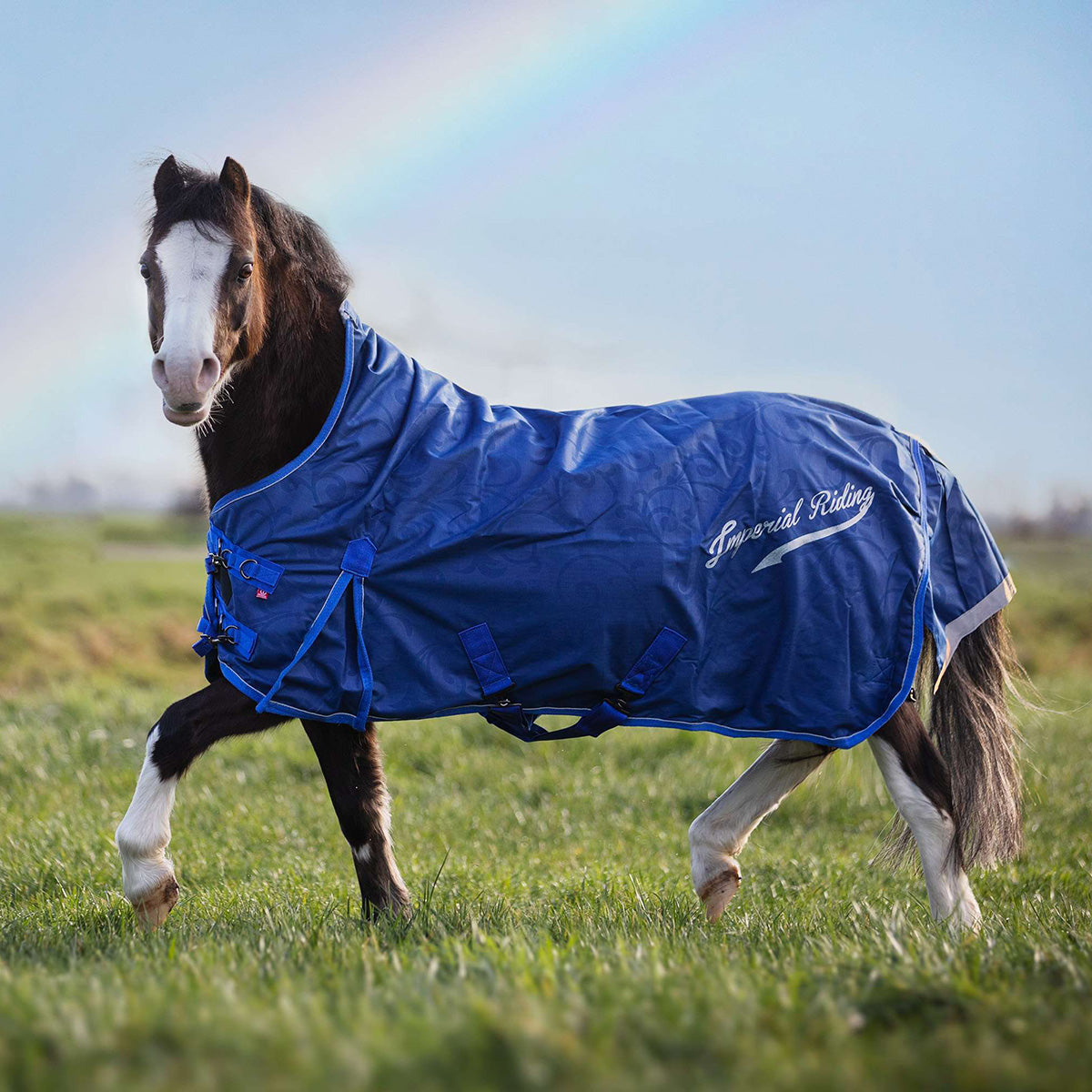 Imperial Riding Coperta Impermeabile IRHSuper-Dry 0g Marina