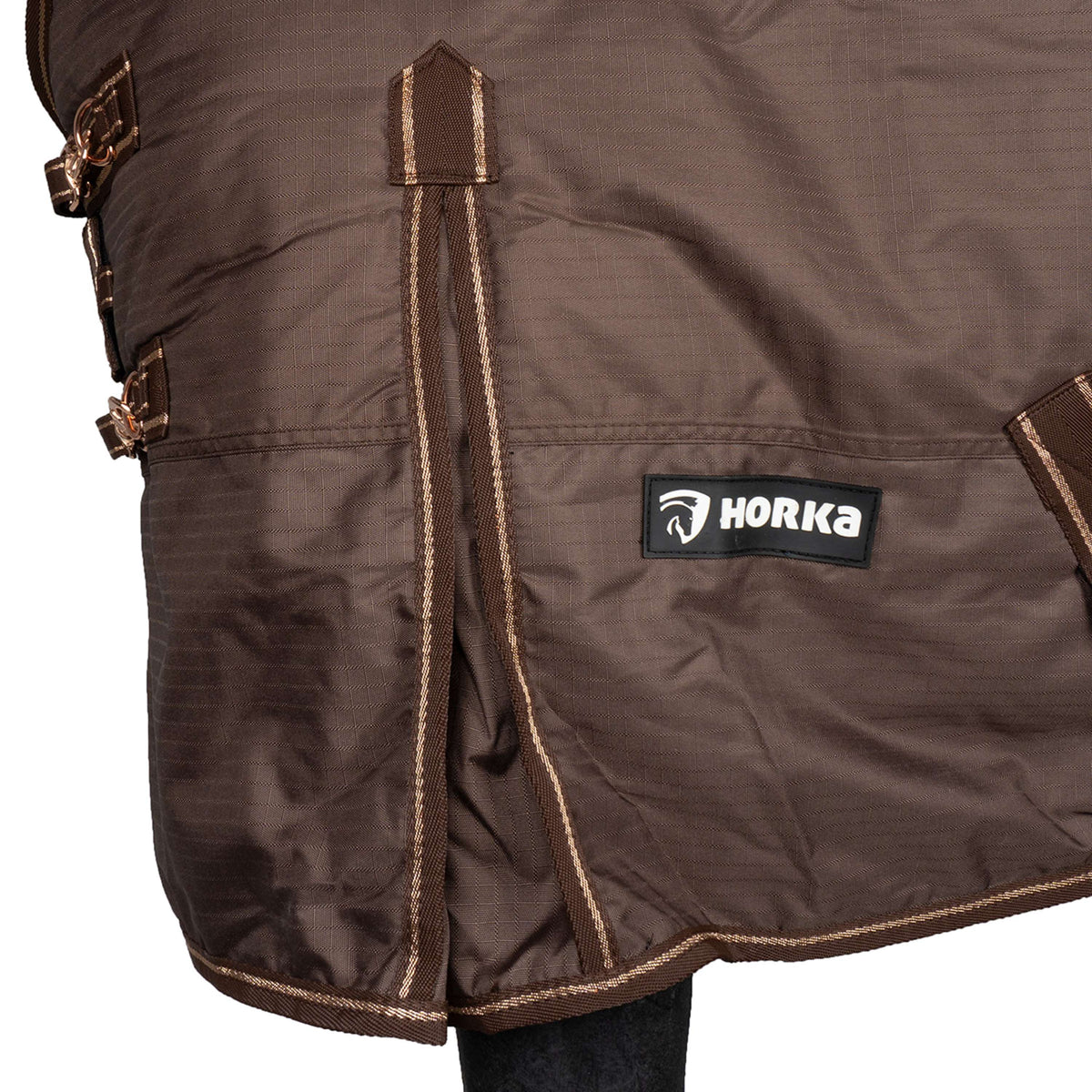 HORKA Tappeto da Esterno Dime 600D 200g Cioccolato Fondente