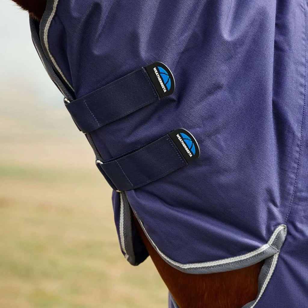 WeatherBeeta ComFiTec Tyro Turnout Combo Neck 50 g Blu marino/Carbone