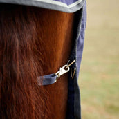 WeatherBeeta ComFiTec Tyro Turnout Combo Neck 50 g Blu marino/Carbone