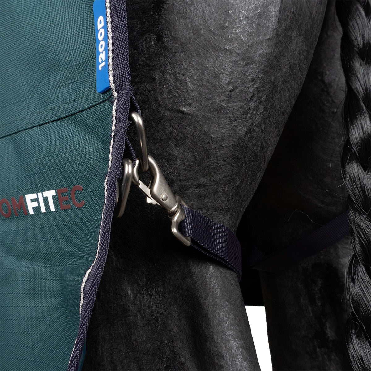 WeatherBeeta ComFiTec Plus Dynamic Turnout Detach-A-Neck 0g Forest Green/Navy