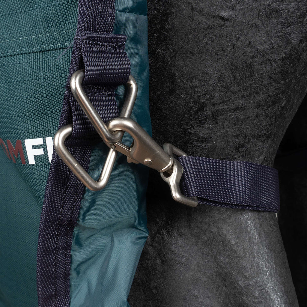 WeatherBeeta ComFiTec Plus Dynamic Turnout Detach-A-Neck 100g Forest Green/Navy