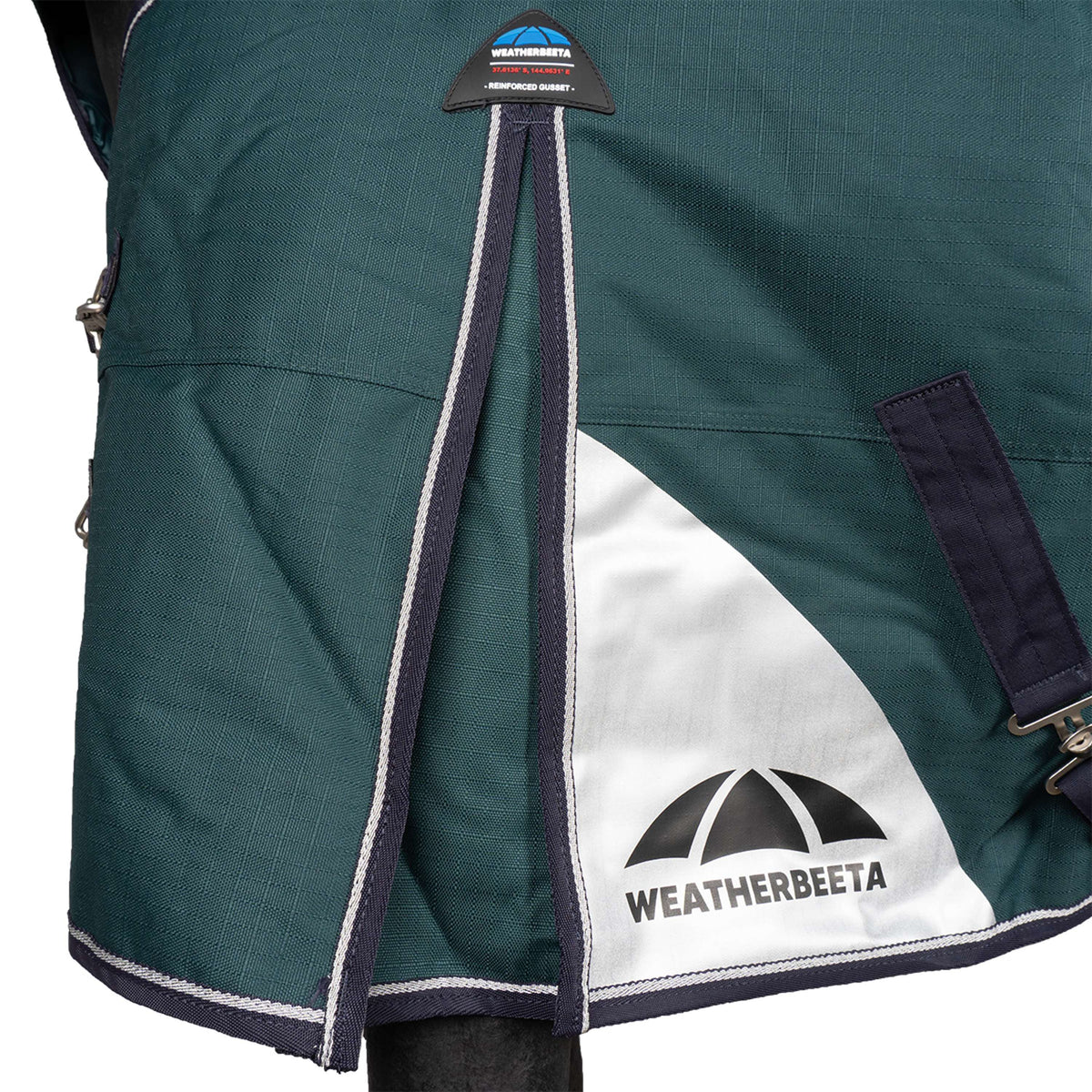 WeatherBeeta ComFiTec Plus Dynamic Turnout Detach-A-Neck 0g Forest Green/Navy