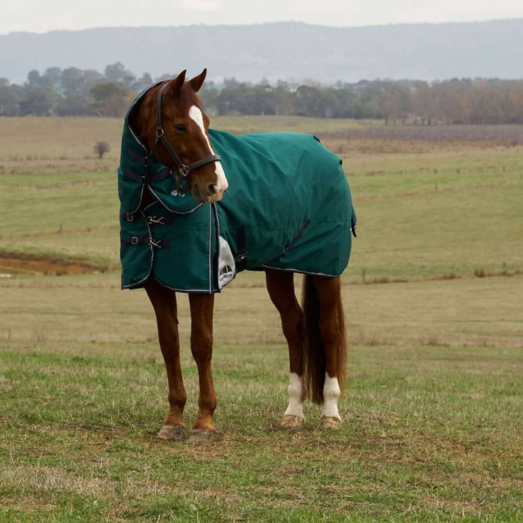 WeatherBeeta ComFiTec Plus Dynamic Turnout Detach-A-Neck 100g Forest Green/Navy