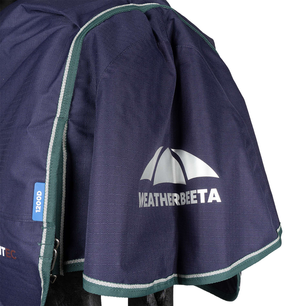 WeatherBeeta ComFiTec Plus Dynamic Turnout Detach-A-Neck 0g Navy/Forest Green