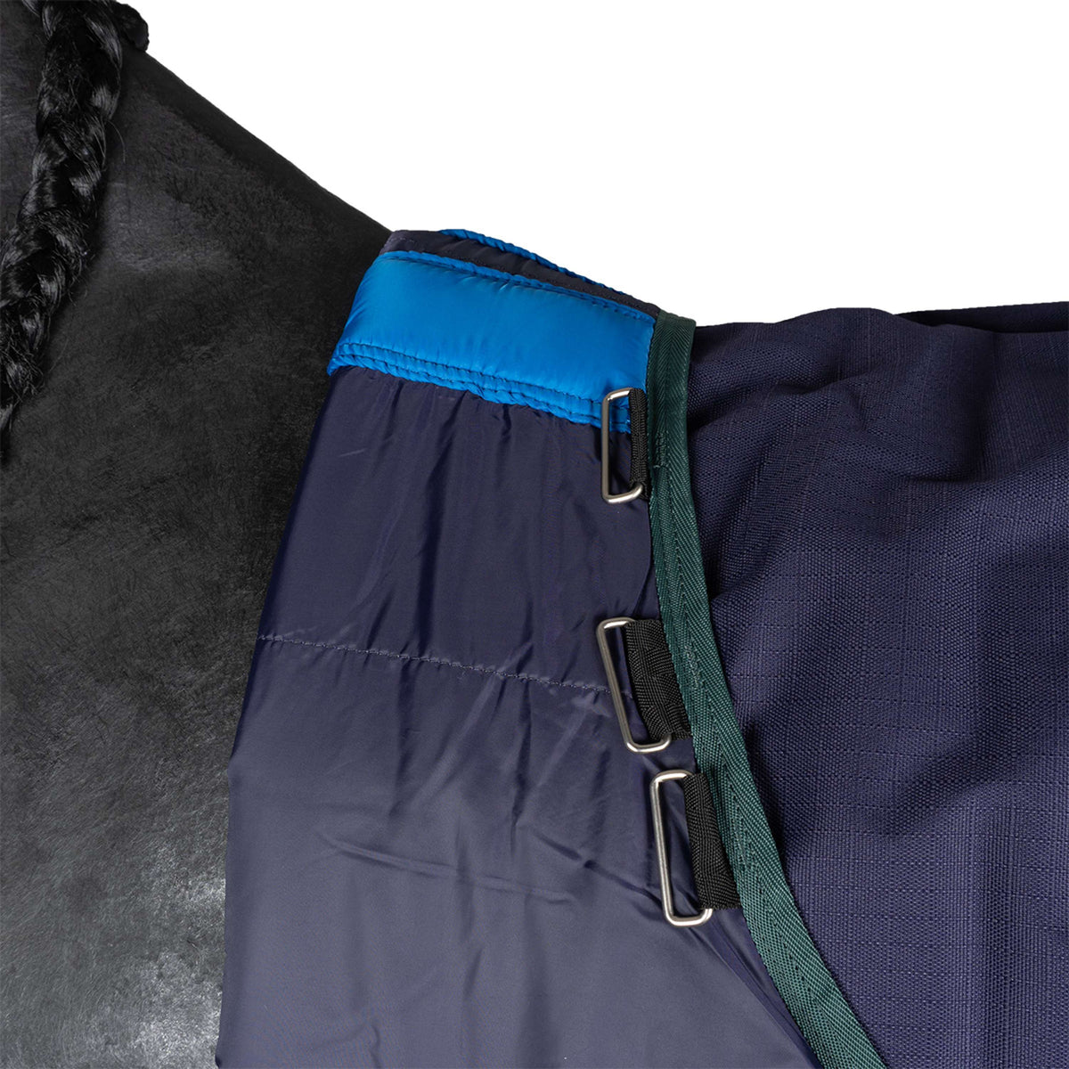 WeatherBeeta ComFiTec Plus Dynamic Turnout Detach-A-Neck 220 g Navy/Forest Green