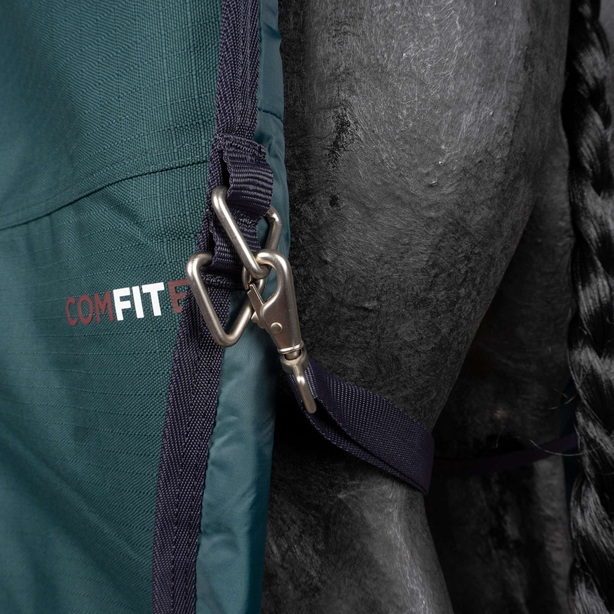 WeatherBeeta ComFiTec Plus Dynamic Turnout High Neck 220 g Forest Green/Navy