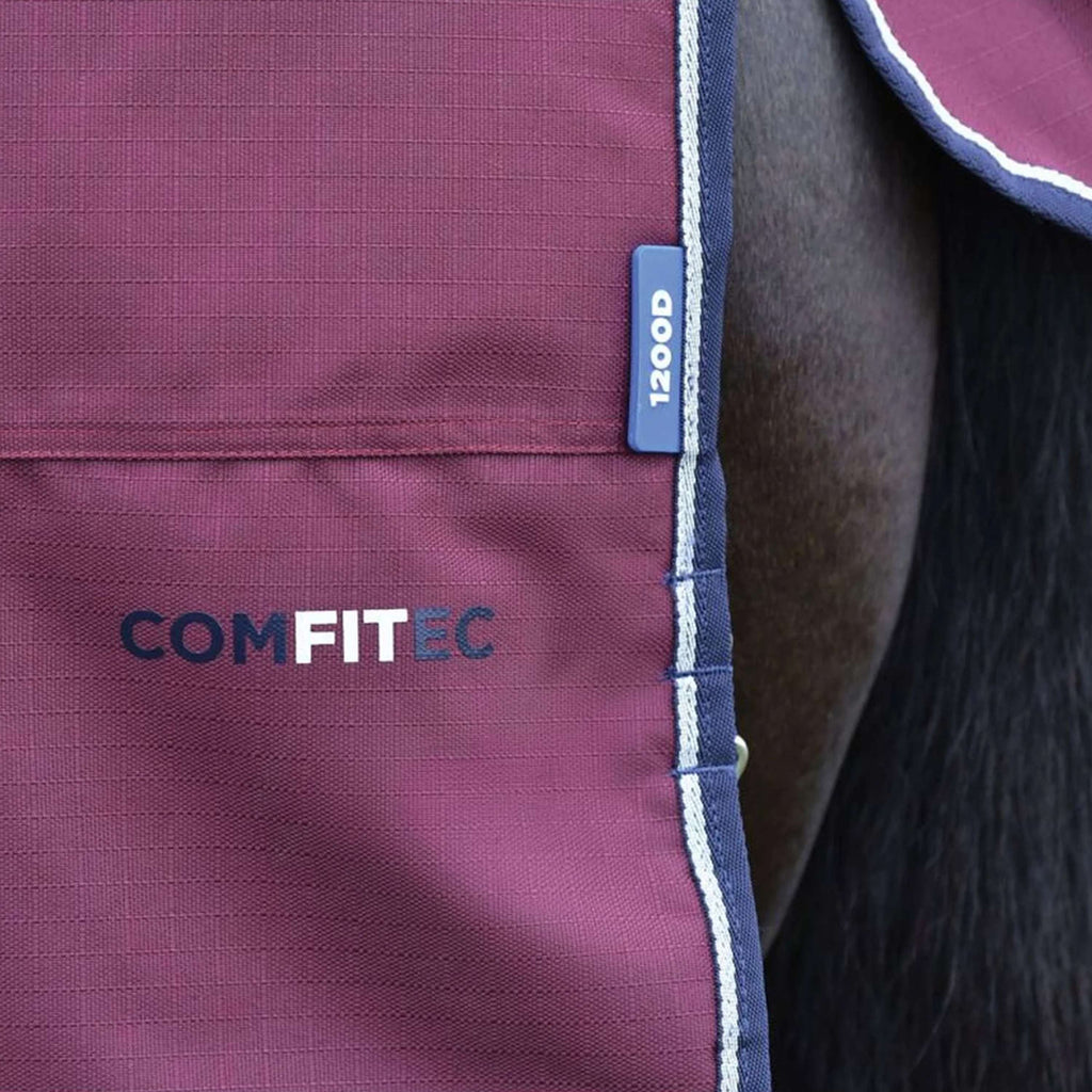 WeatherBeeta ComFiTec Essential Turnout Detach-A-Neck 50 g Borgogna/Marina