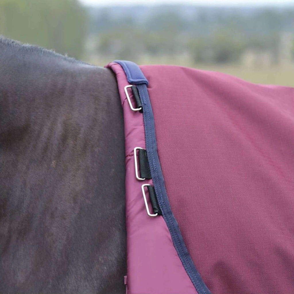 WeatherBeeta ComFiTec Essential Turnout Detach-A-Neck 50 g Borgogna/Marina