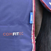 WeatherBeeta ComFiTec Essential Turnout Detach-A-Neck 50 g Navy/Burgundy