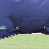 WeatherBeeta ComFiTec Essential Turnout Detach-A-Neck 50 g Navy/Burgundy