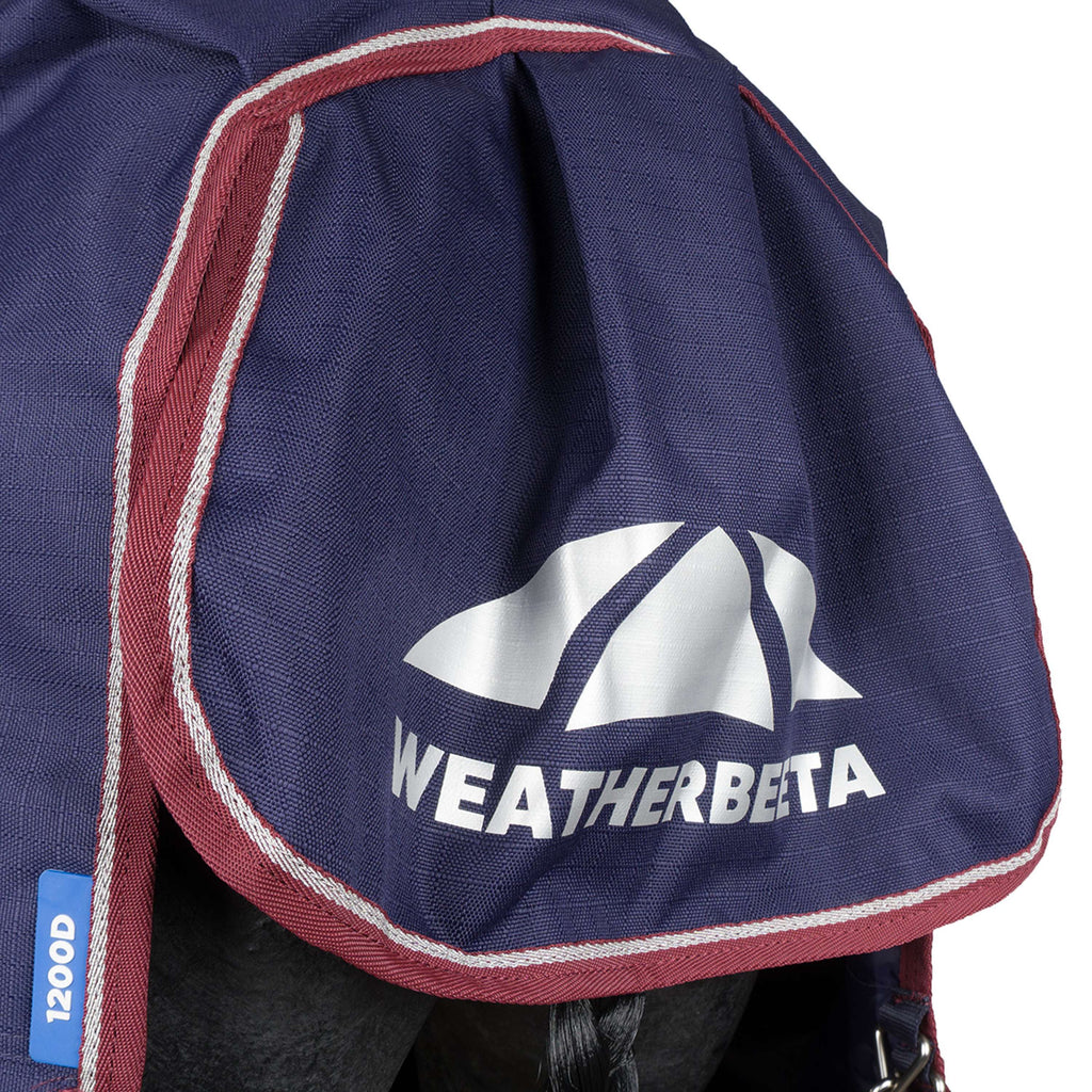 WeatherBeeta ComFiTec Essential Turnout Combo 220 g Navy/Burgundy