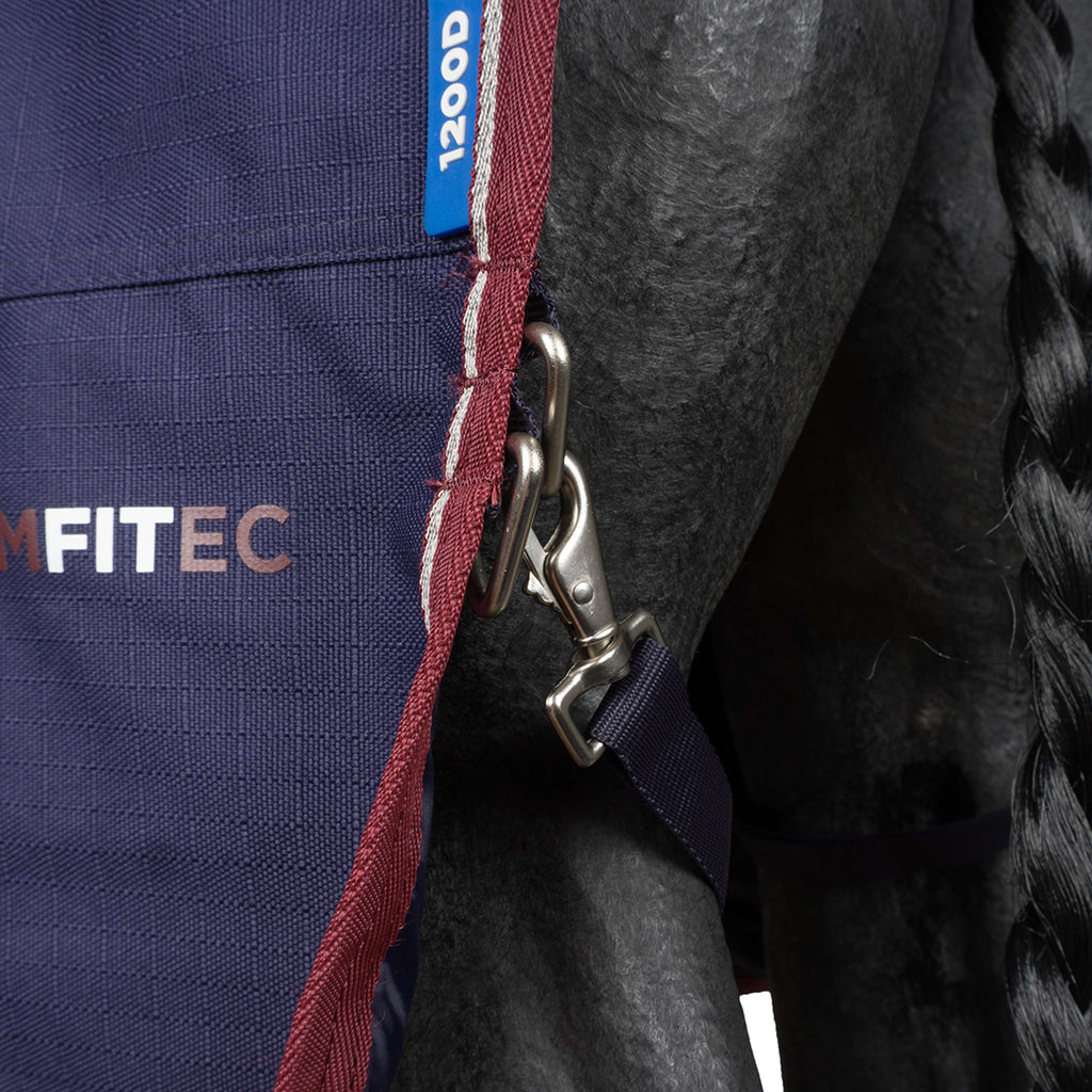WeatherBeeta ComFiTec Essential Turnout Combo 220 g Navy/Burgundy