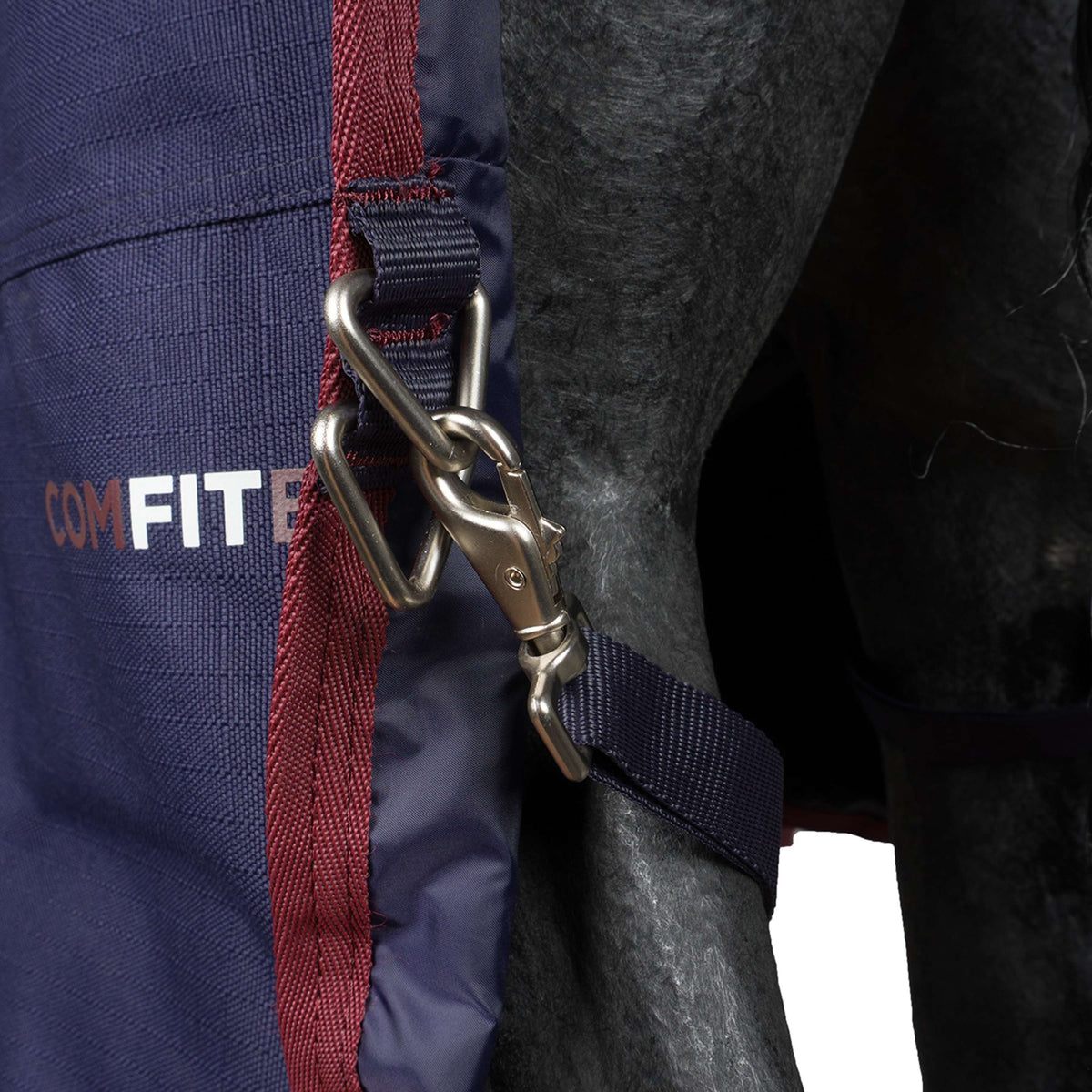 WeatherBeeta ComFiTec Essential Turnout Combo 360g Navy/Burgundy