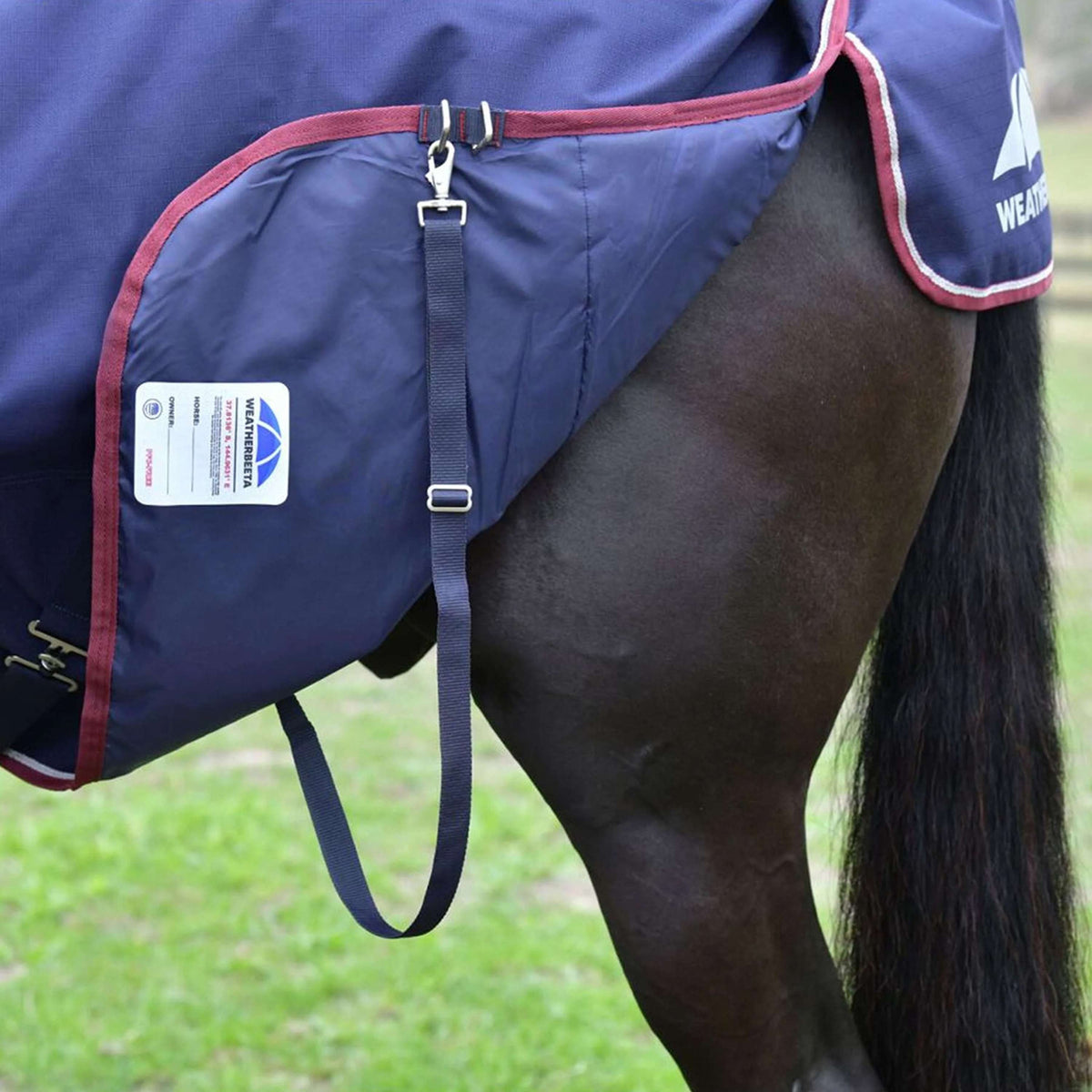 WeatherBeeta ComFiTec Essential Turnout Combo 360g Navy/Burgundy