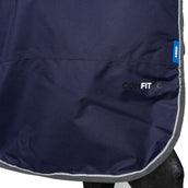 WeatherBeeta ComFiTec Tyro Turnout Standard Neck 220 g Blu marino/Carbone