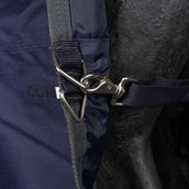 WeatherBeeta ComFiTec Tyro Turnout Standard Neck 220 g Blu marino/Carbone