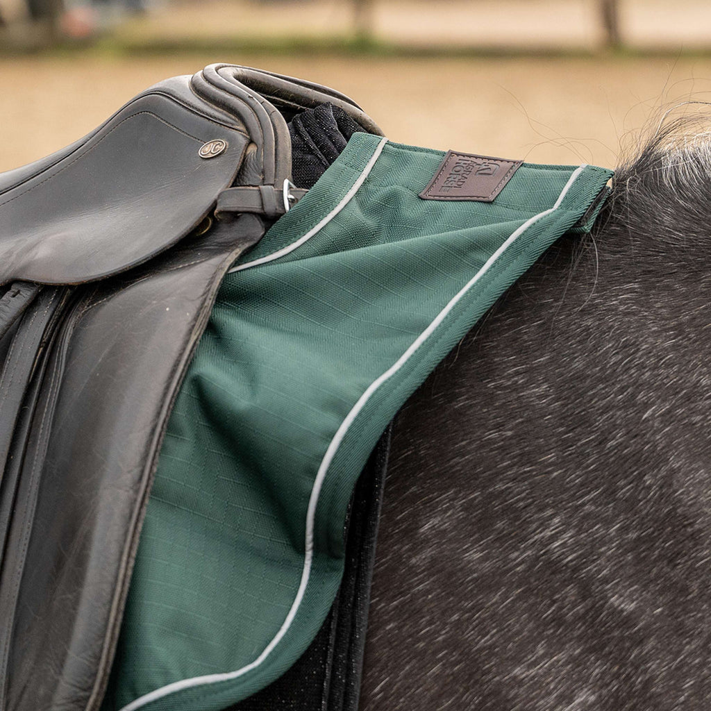 Agradi Horse Coperta da esercizio 1200D Bordo Riflettente Verde