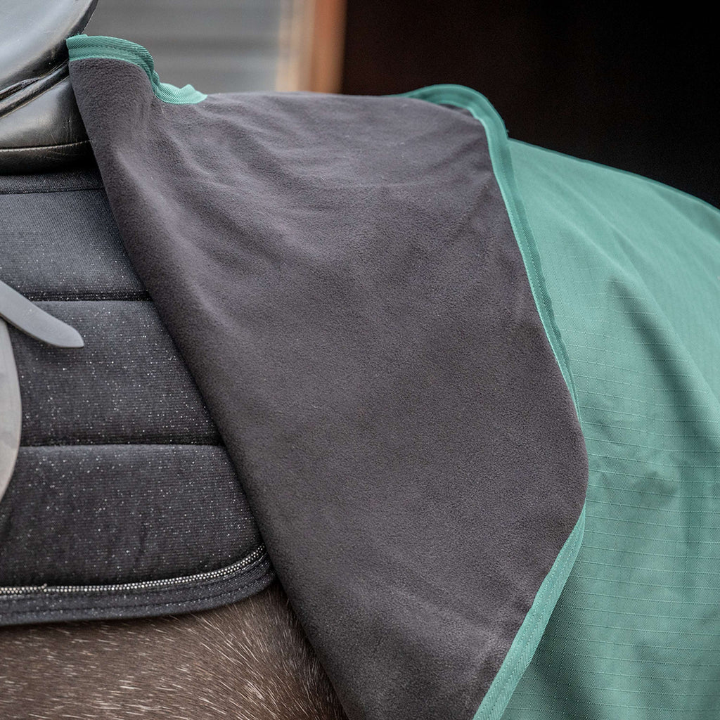 Agradi Horse Coperta da esercizio 1200D Bordo Riflettente Verde
