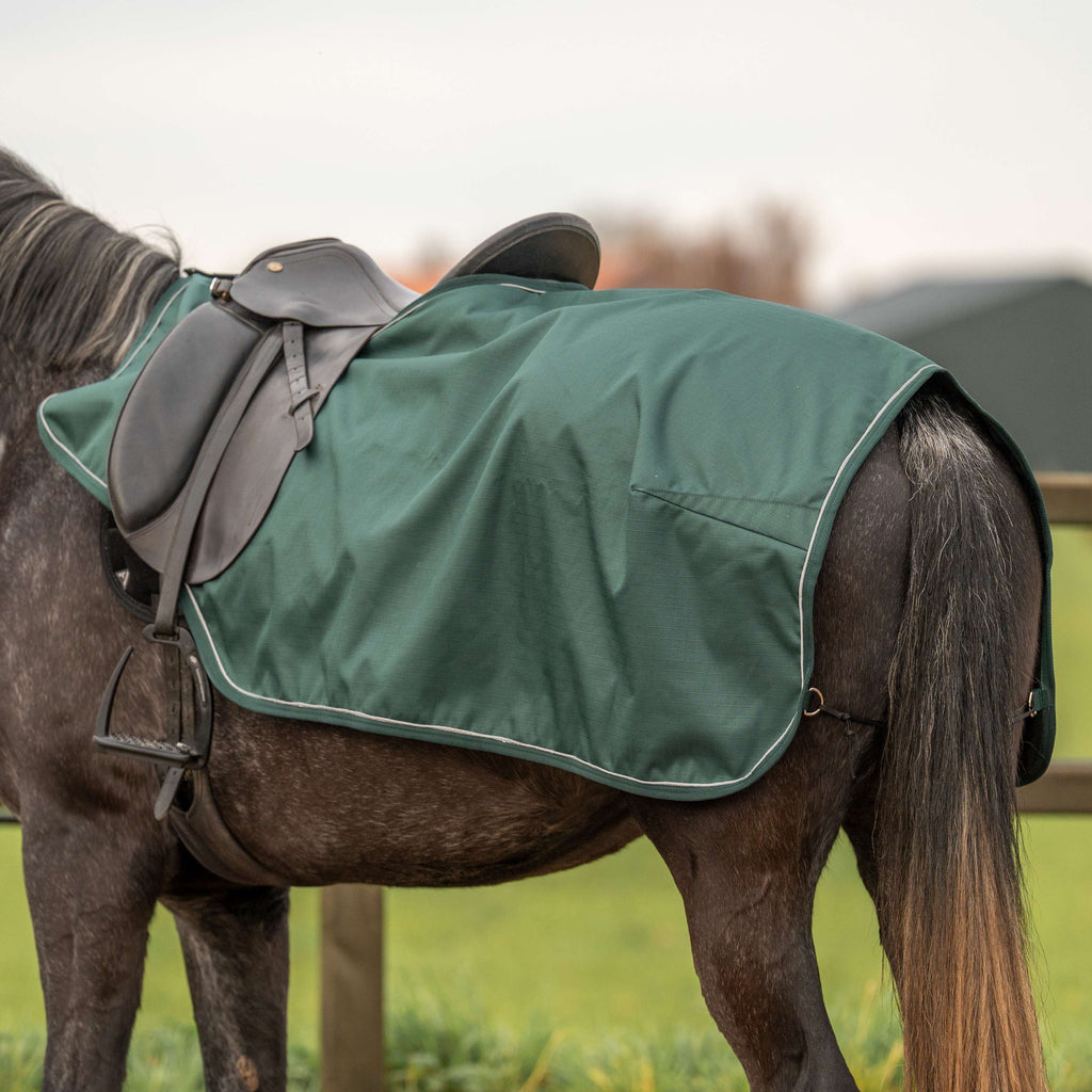 Agradi Horse Coperta da esercizio 1200D Bordo Riflettente Verde