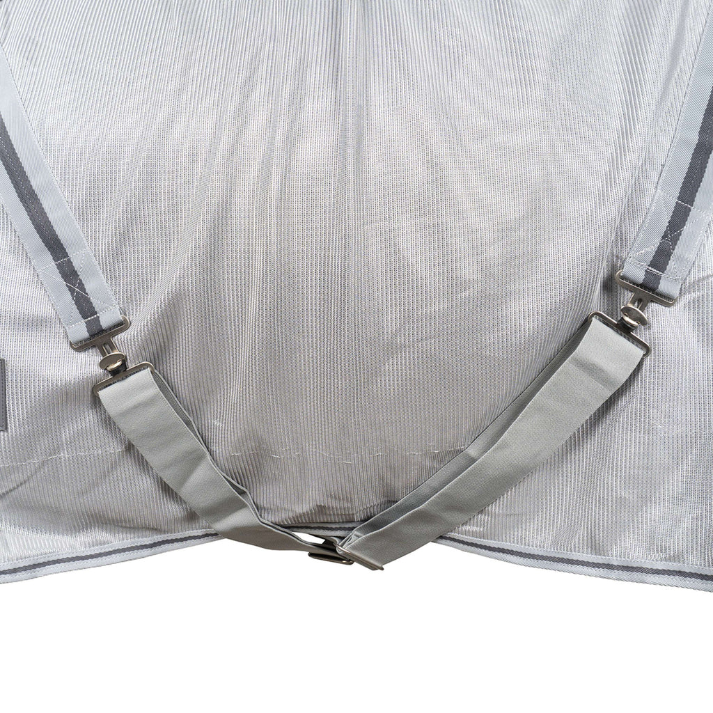 Waldhausen Coperta Antimosche Protect con Collo Staccabile Grigio argento/Grigio