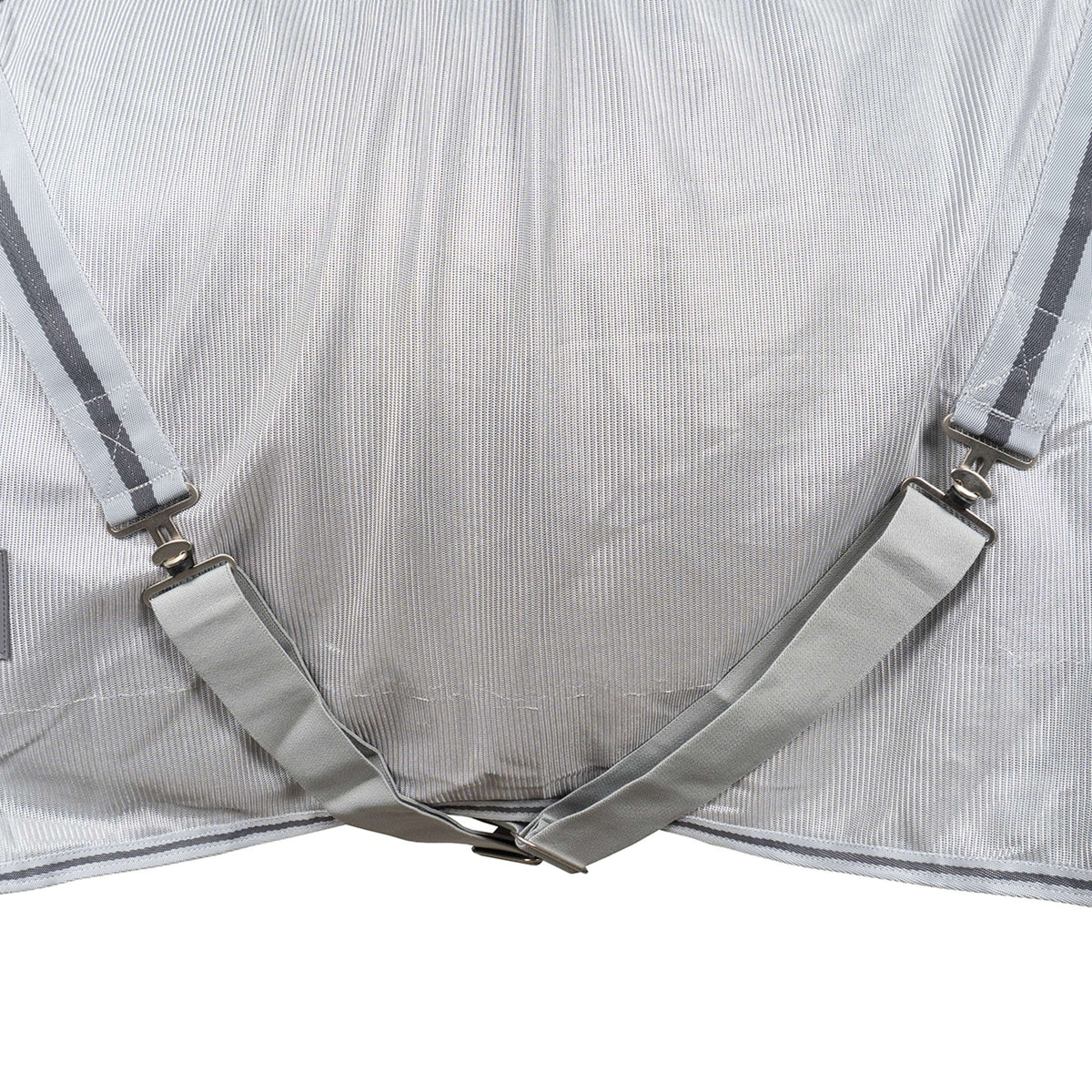 Waldhausen Coperta Antimosche Protect con Collo Staccabile Grigio argento/Grigio