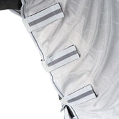 Waldhausen Coperta Antimosche Protect con Collo Staccabile Grigio argento/Grigio