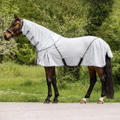 Waldhausen Coperta Antimosche Protect con Collo Staccabile Grigio argento/Grigio