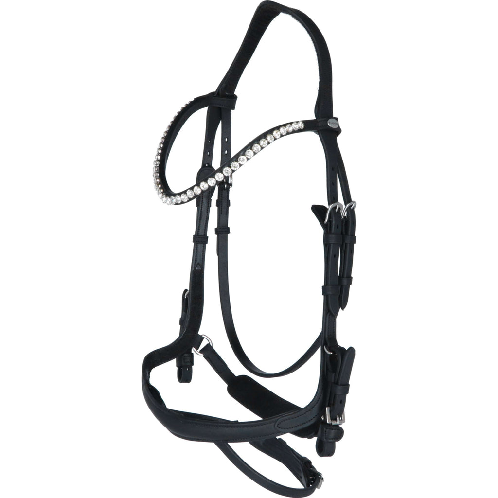 Kavalkade Briglia Caliano Cerra Nero/Argento
