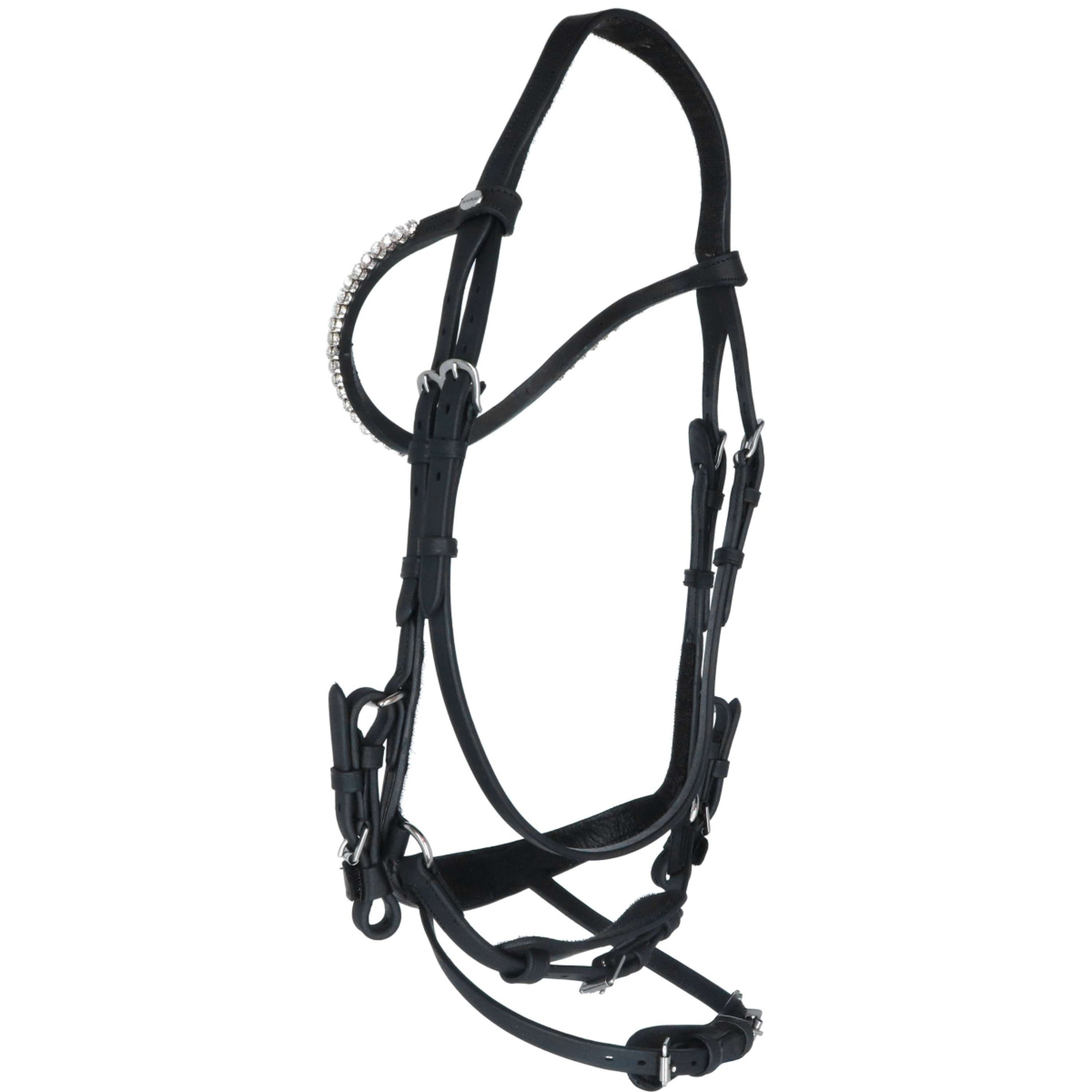Kavalkade Briglia Caliano Cerra Nero/Argento Kavalkade Briglia Caliano Cerra Nero/Argento