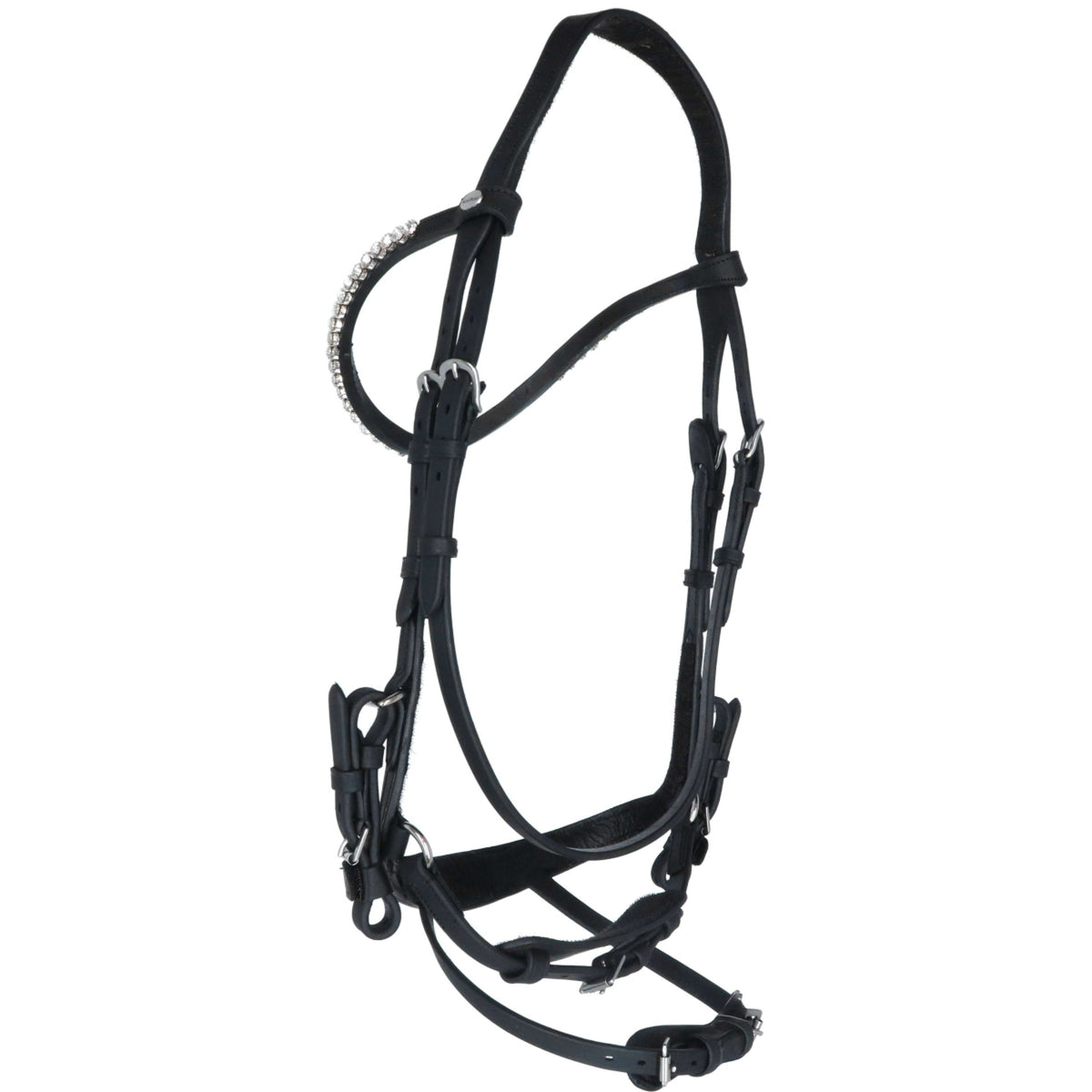 Kavalkade Briglia Caliano Cerra Nero/Argento