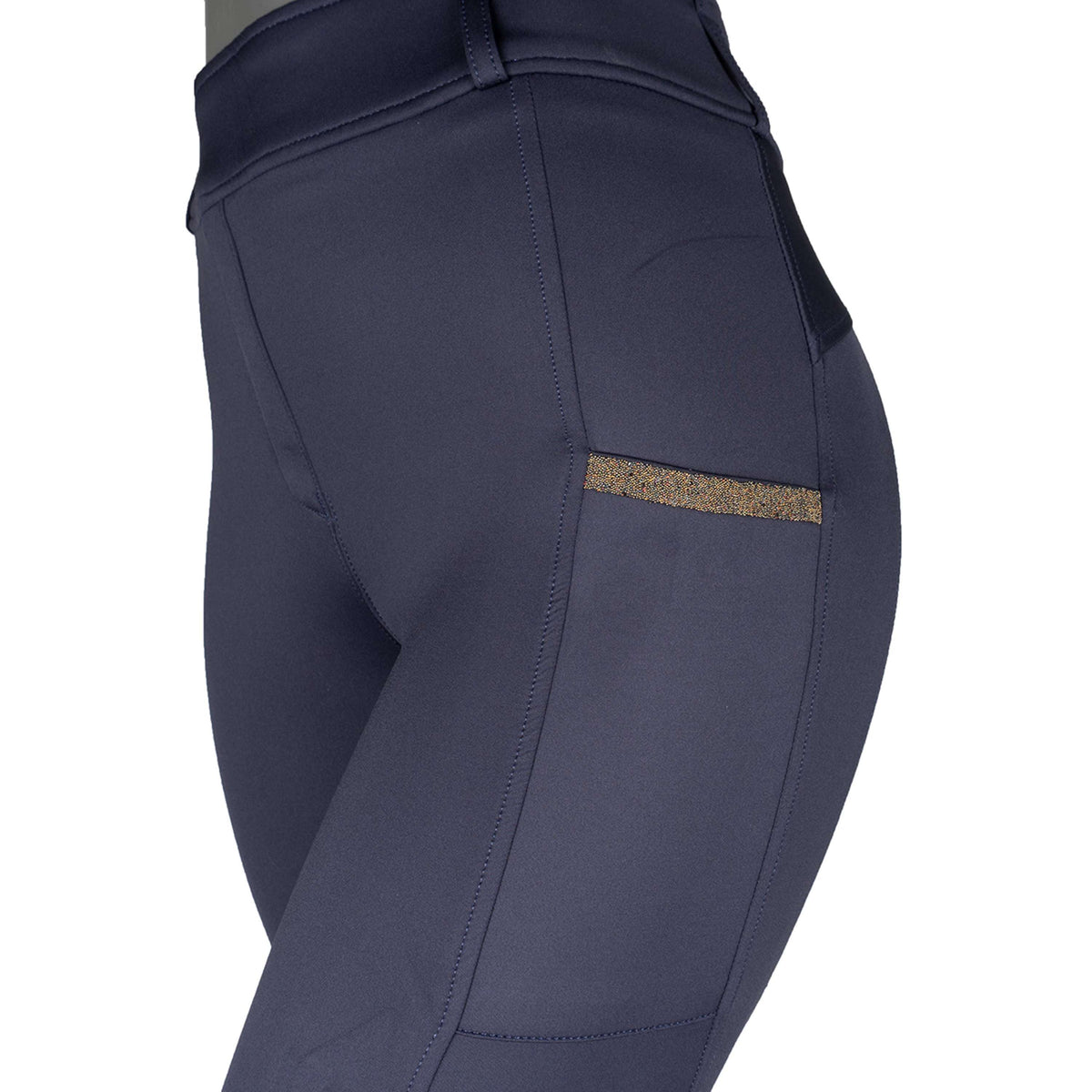 Montar Leggings da Equitazione MoGlenda Full Grip Navy