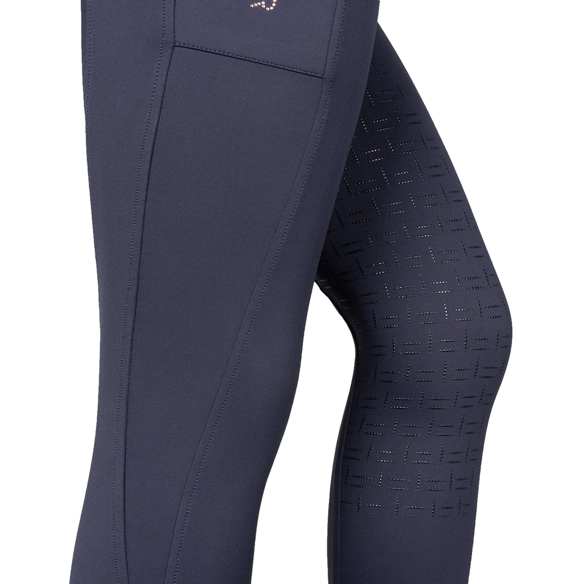 Montar Leggings da Equitazione MoGlenda Full Grip Navy