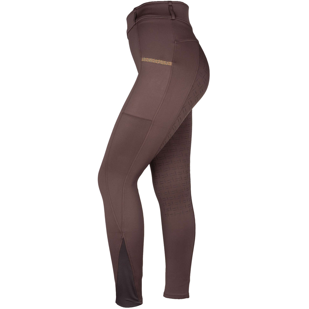 Montar Leggings da Equitazione MoGlenda Full Grip Marrone