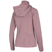 Montar Felpa con cappuccio e zip MoEmilia Dusty Rose