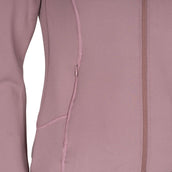 Montar Felpa con cappuccio e zip MoEmilia Dusty Rose